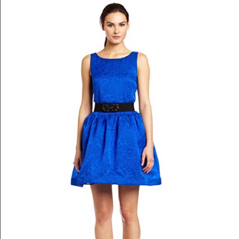 BCBGMaxAzria• Jacquard Cocktail Dress